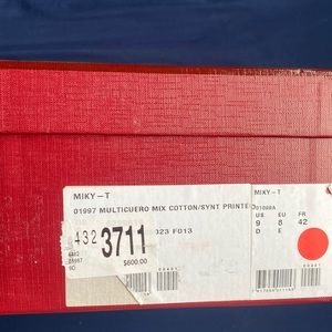 BALLY $450 shoes size US9d EU8e FR42